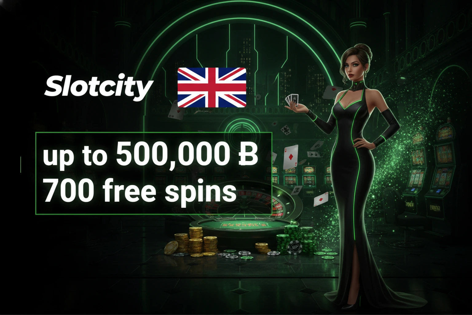 Slot City No Deposit Bonus Offers for UK Players
